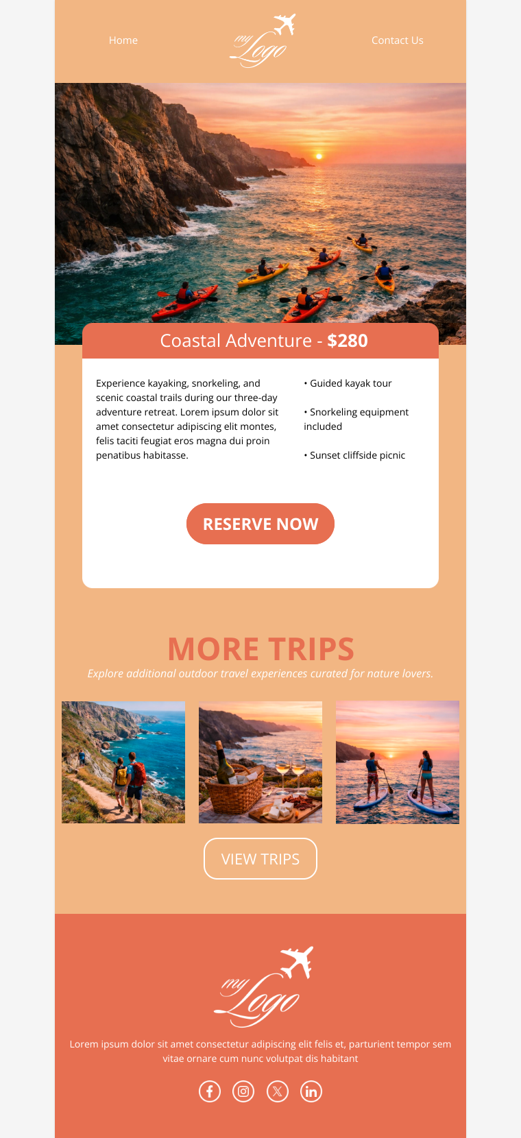 Coastal Adventure Tour Package